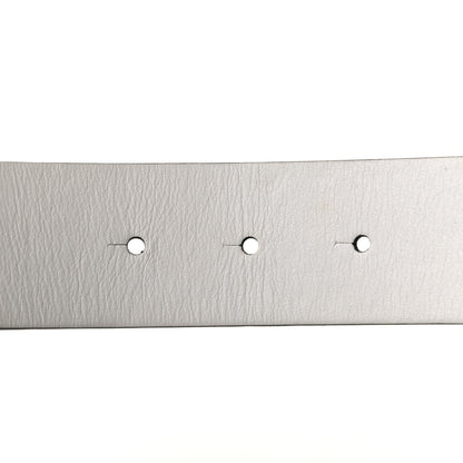 Chanel Calfskin CC Reversible Belt 85 Black White 5 of 6