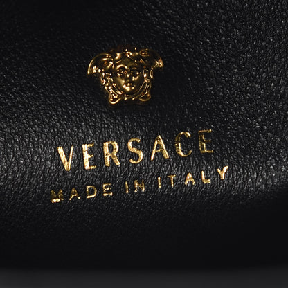 Versace Vitello Quilted Medium Palazzo Empire Bag Black 5 of 8