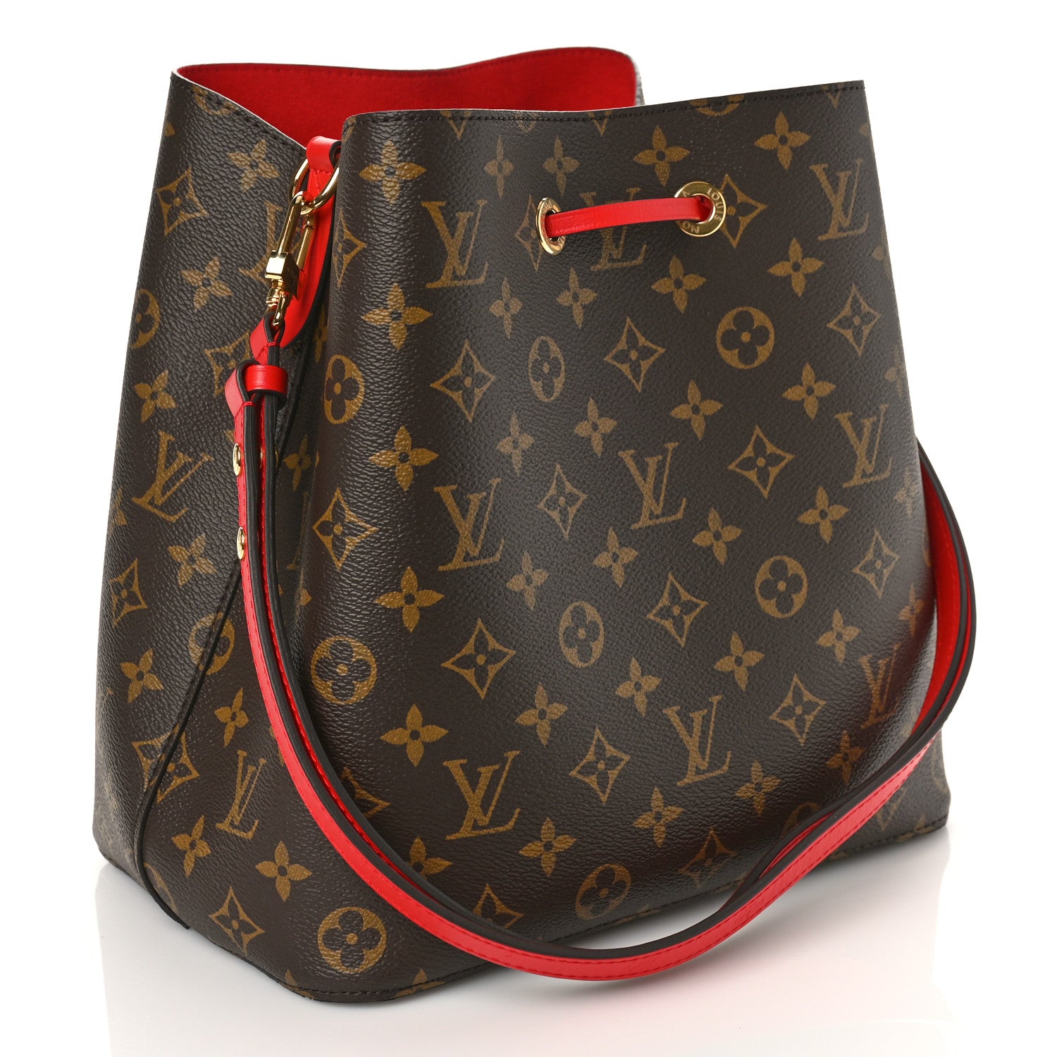 Louis Vuitton Monogram Neonoe MM Coquelicot 3 of 8