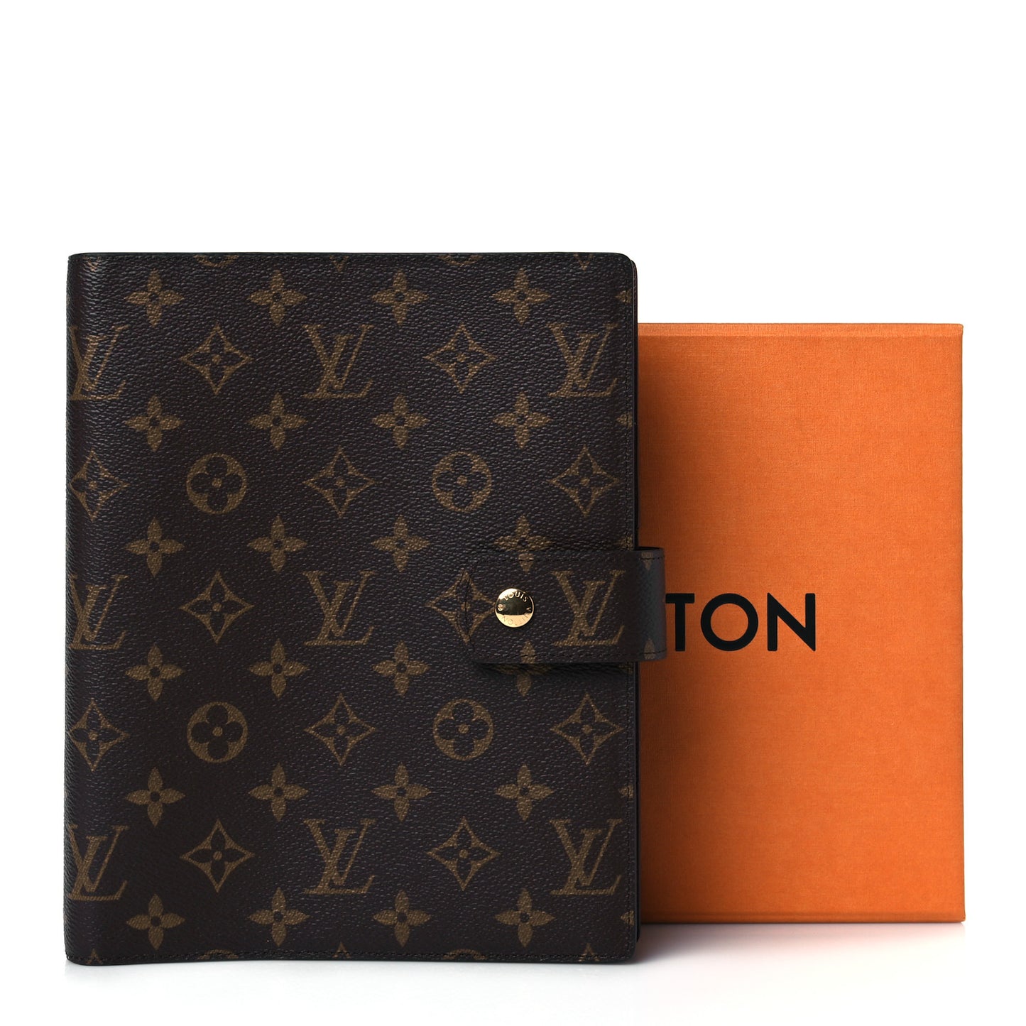 Monogram Large Ring Agenda Cover