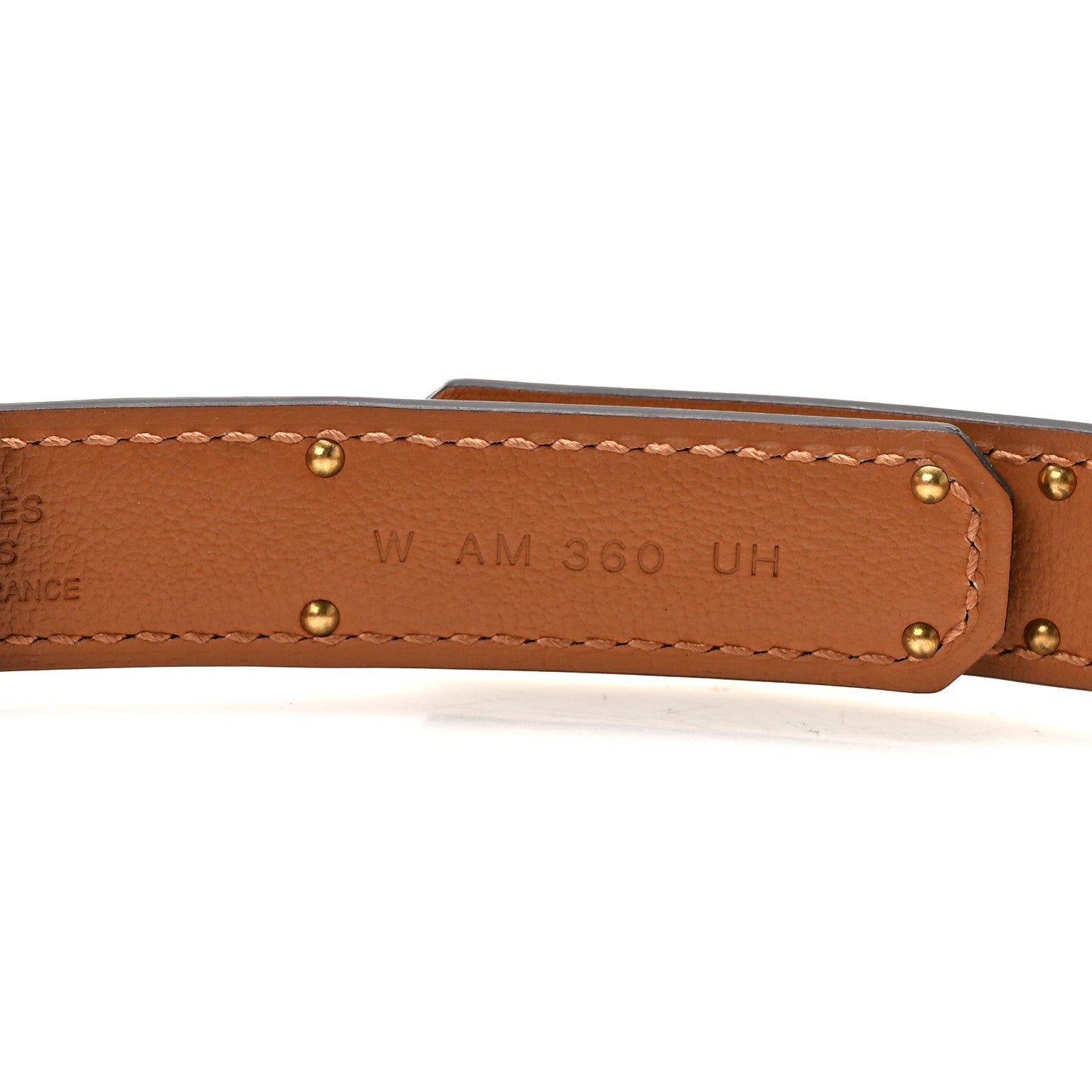 Hermes Epsom Kelly Belt Etoupe 4 of 5