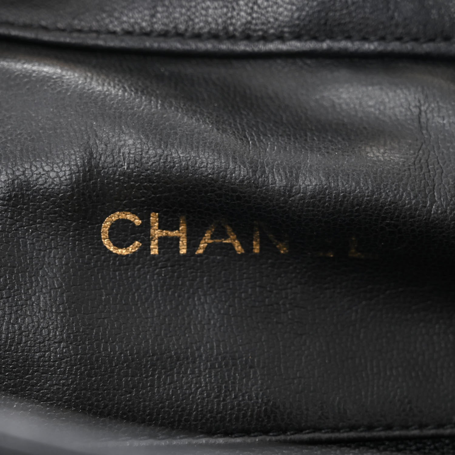 Chanel Caviar Drawstring Bucket Shoulder Bag Black 7 of 14