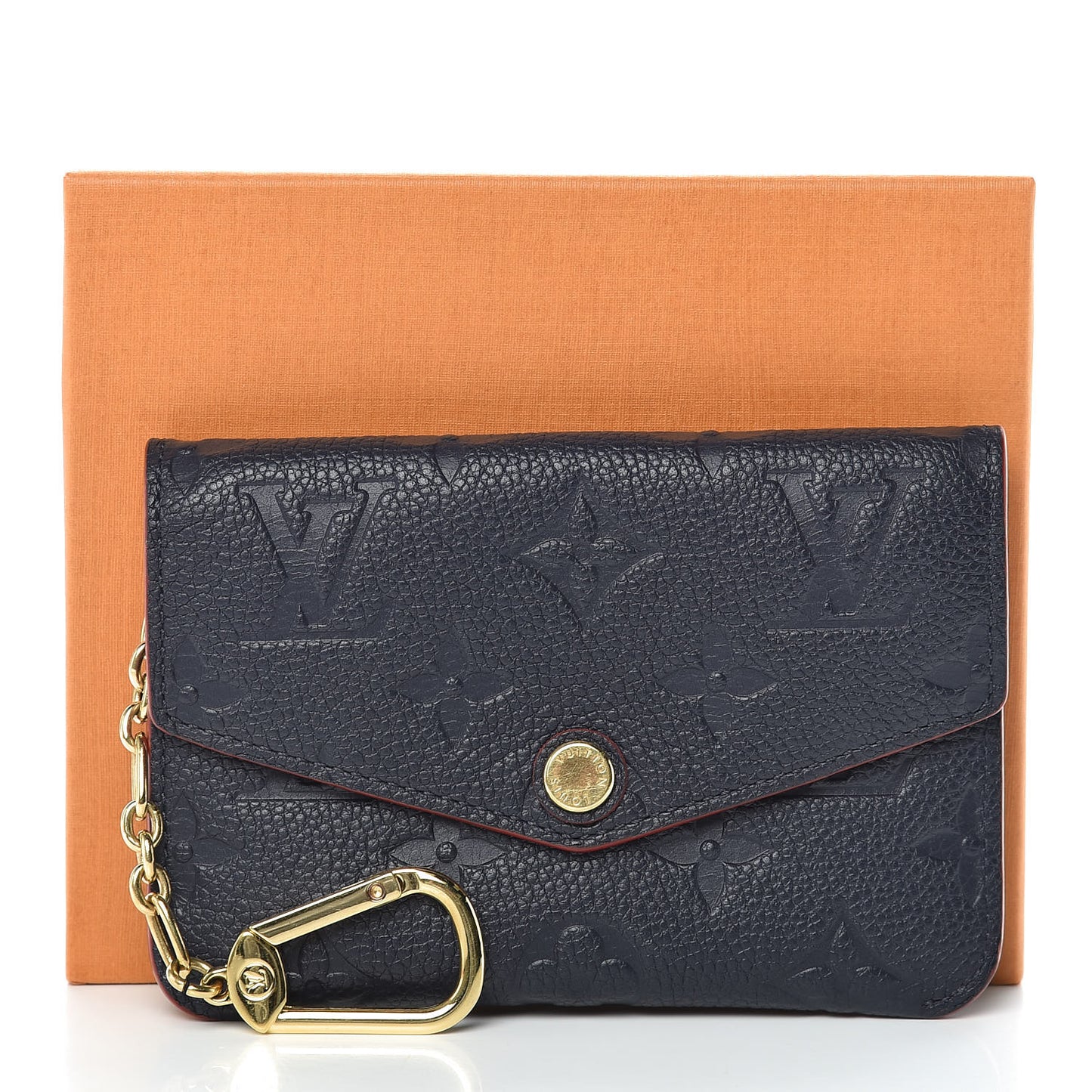 Empreinte Key Pouch Marine Rouge