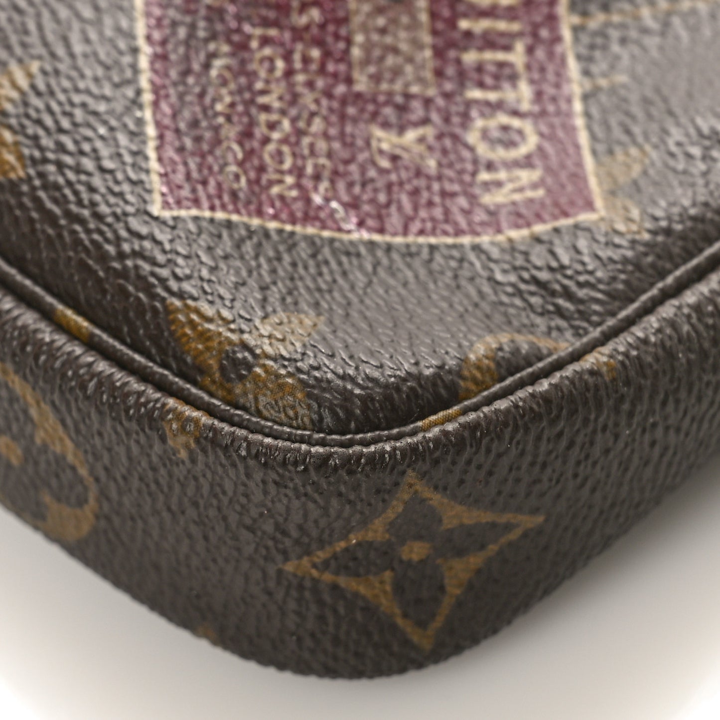 Monogram Stamp Mini Pochette Accessories
