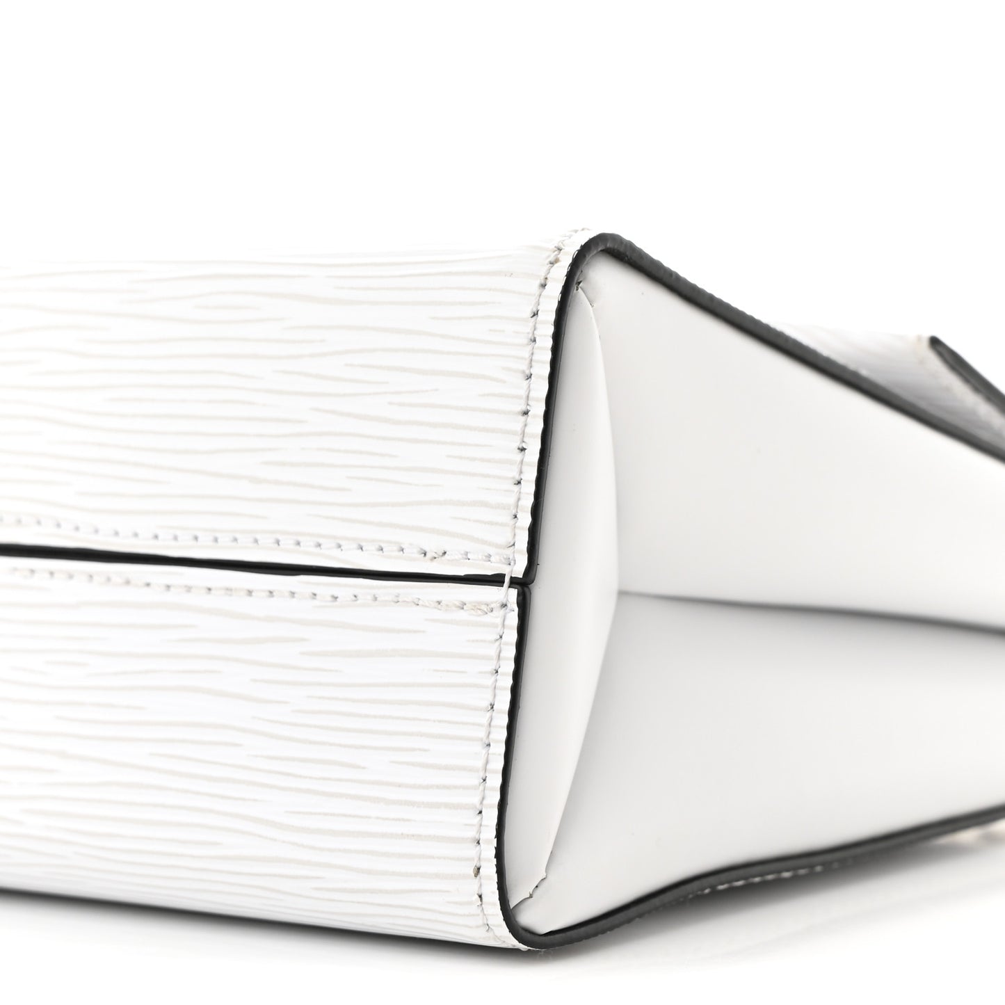 Epi Pochette Grenelle White