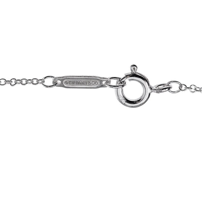 Tiffany Sterling Silver Rubedo 1837 Circles Pendant Necklace 6 of 7