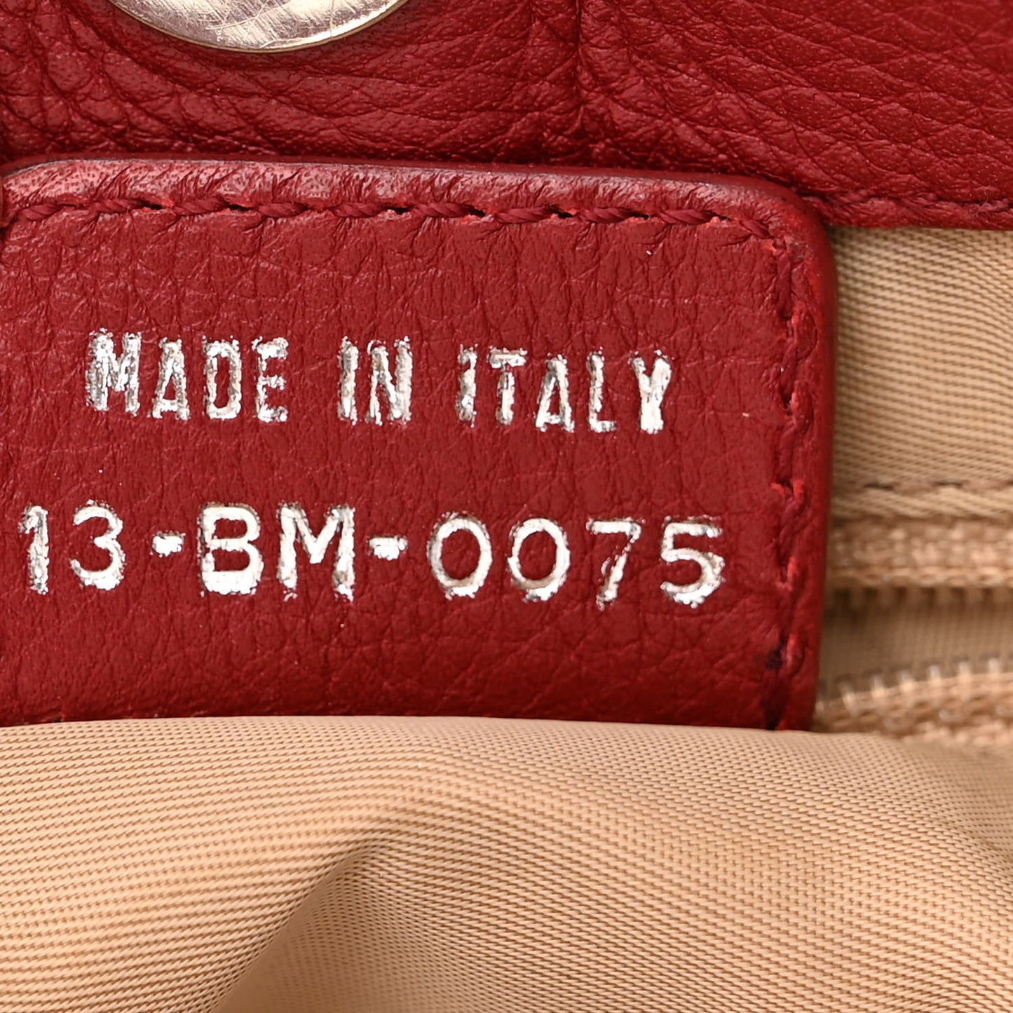 Diorissimo Hobo Red