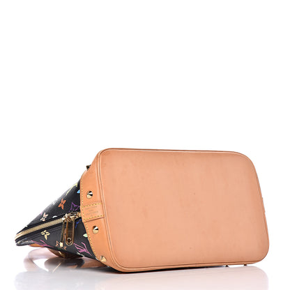 Louis Vuitton Monogram Multicolor Alma Black 4 of 15