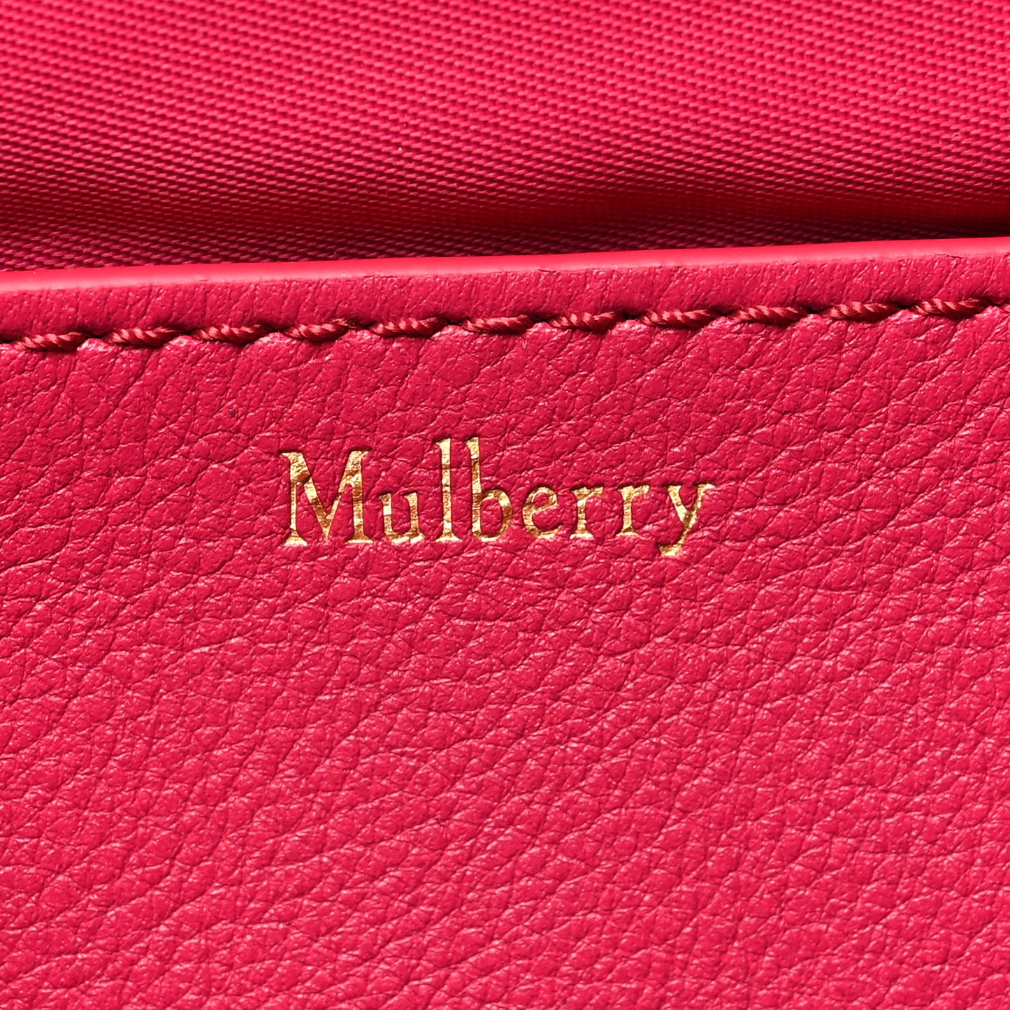 Recycled Nylon Quilted Little Softie Bag Mulberry Pink