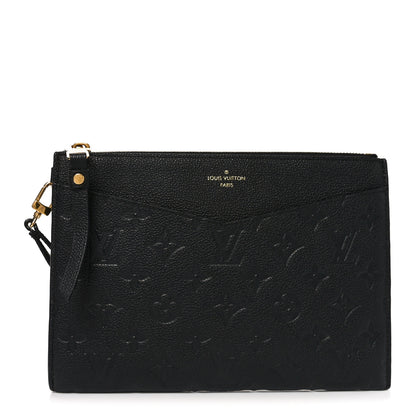 Louis Vuitton Empreinte Pochette Melanie MM Black 1 of 7