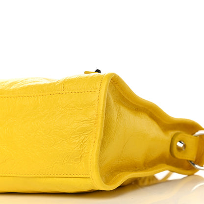 Balenciaga Agneau Classic Silver Hardware City S Jaune Soleil 9 of 9