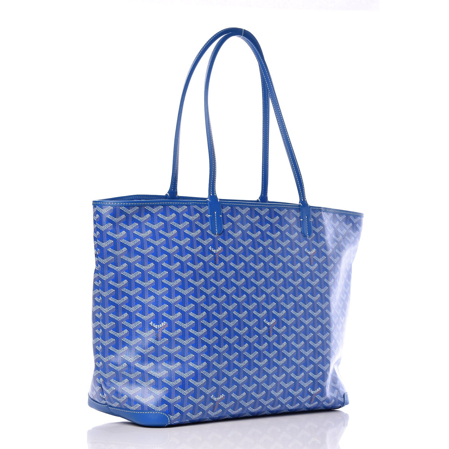 Goyard Goyardine Artois MM Blue 3 of 9