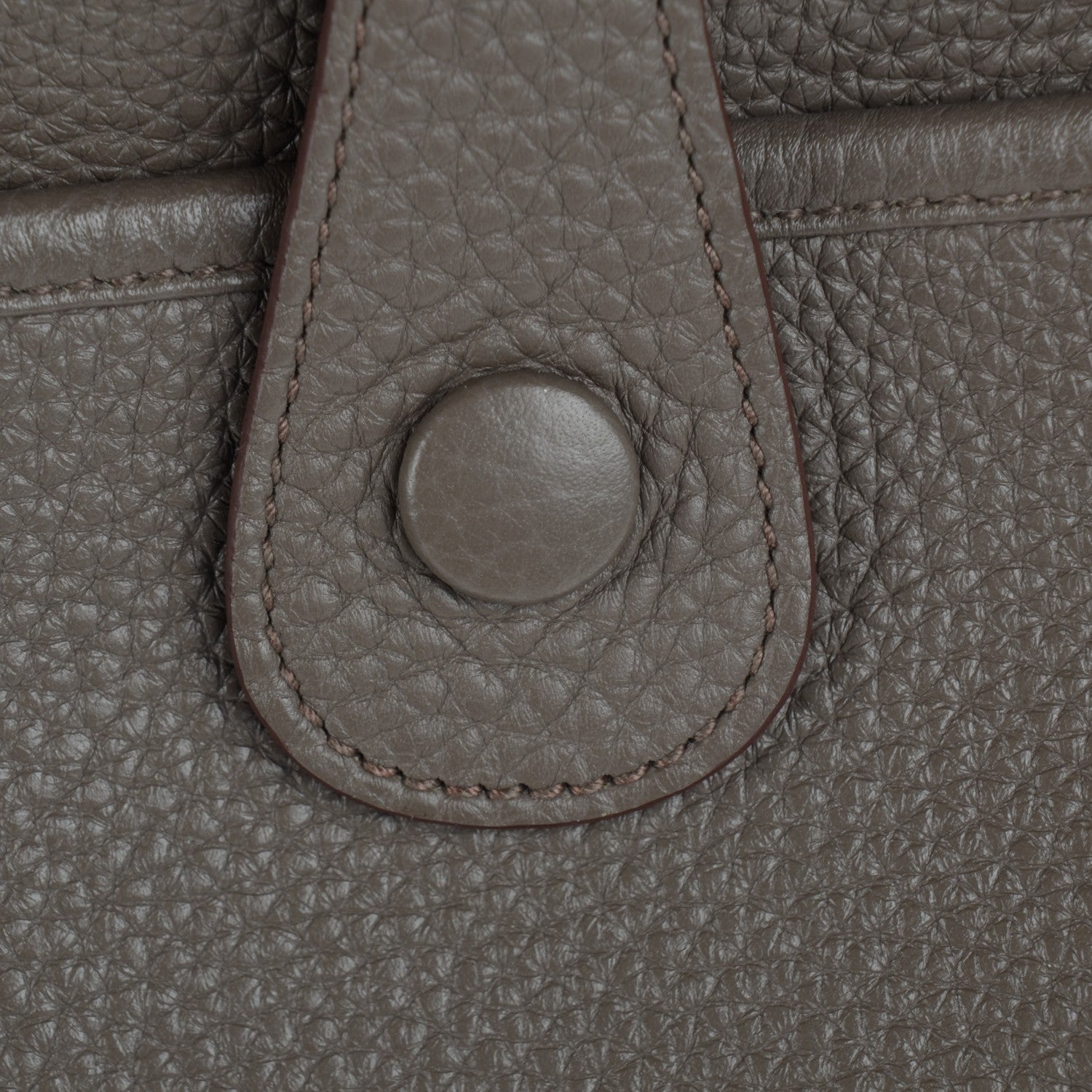 Hermes Taurillon Clemence Evelyne III GM Etain 3 of 13