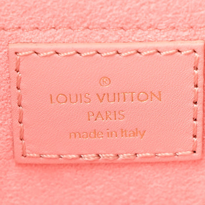 Louis Vuitton Calfskin Embellished New Wave Love Lock Heart Bag Rose Pomettes 6 of 10
