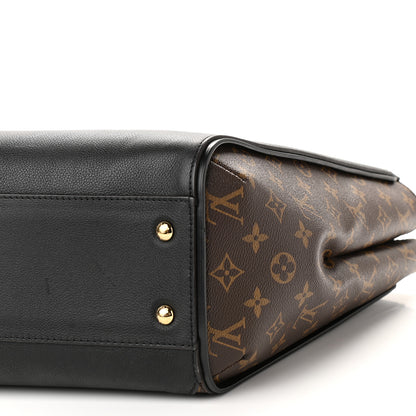 Louis Vuitton Calfskin Monogram Kimono Tote Black 9 of 9