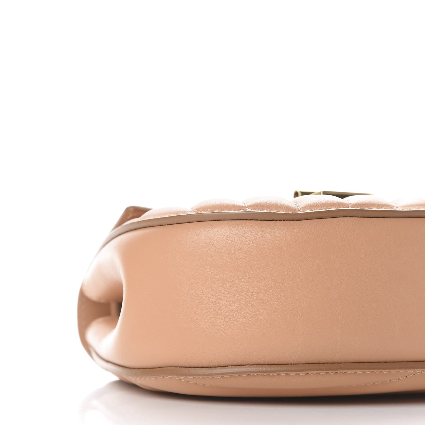 Calfskin Quilted Mini Drew Bijou Shoulder Bag Blushy Pink
