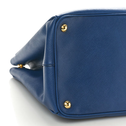 Prada Saffiano Lux Large Tote Bluette 8 of 9
