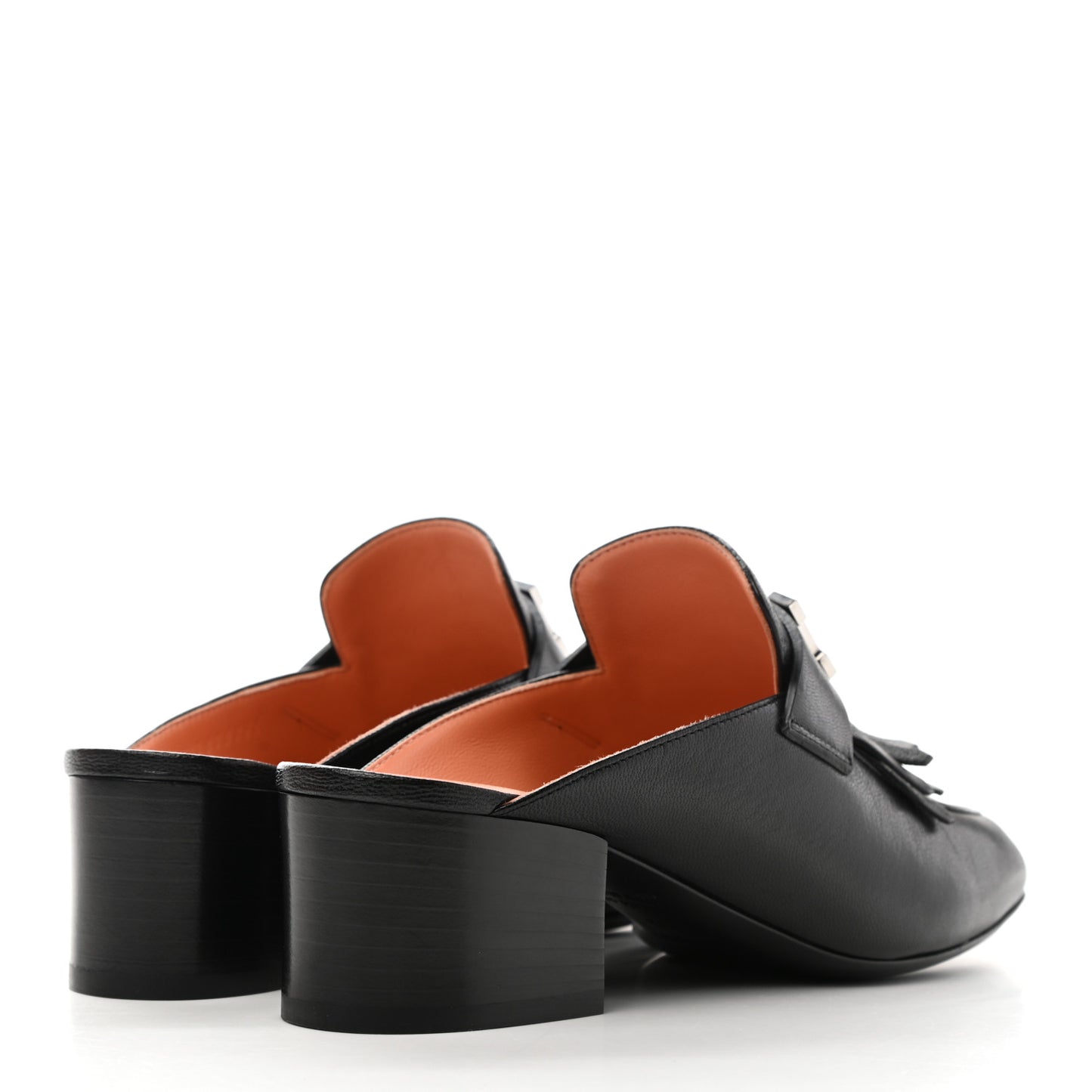 Goatskin Tuileries Mules 35 Black