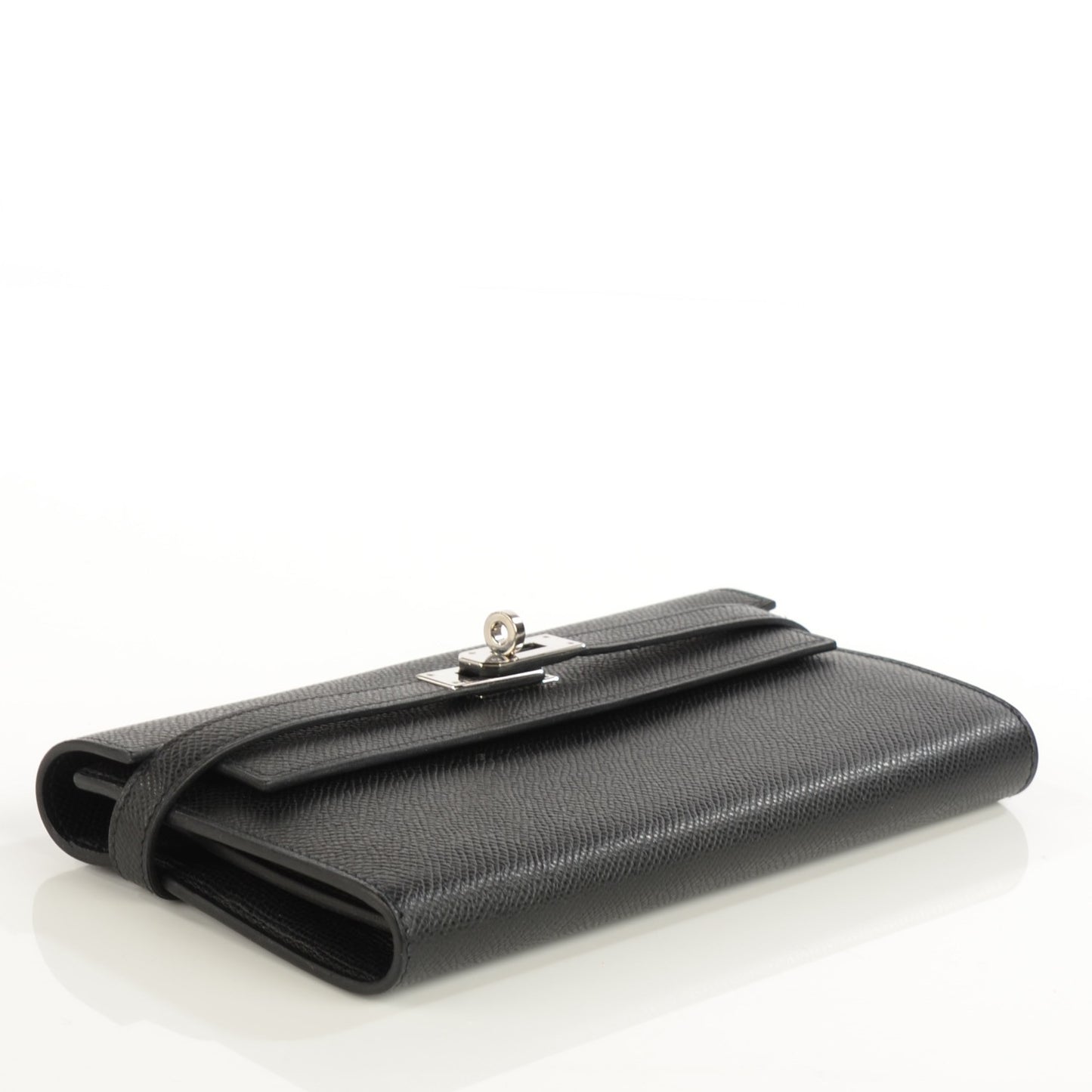 Epsom Kelly Longue Wallet Black