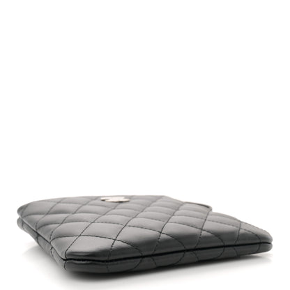 Chanel Lambskin Quilted Crossbody Bag Black 4 of 10
