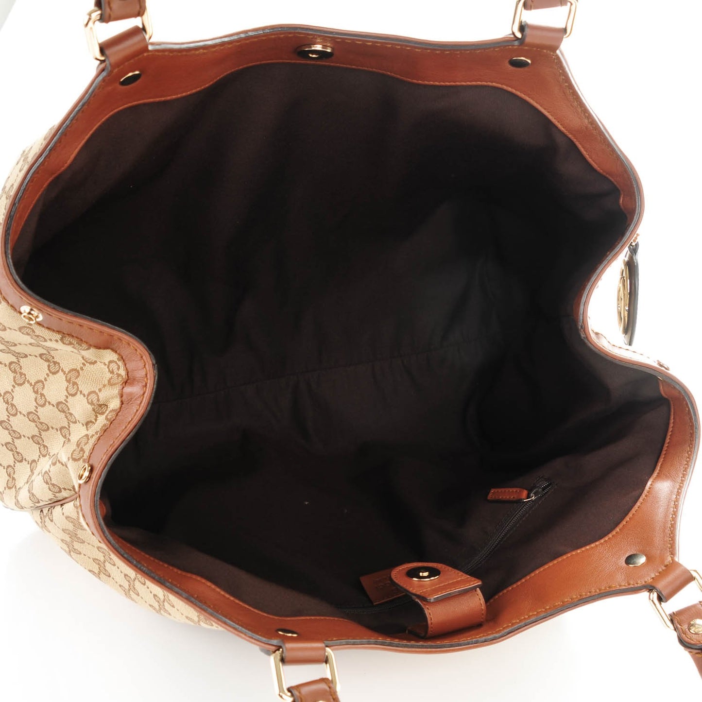 Monogram Large Sukey Tote Brown