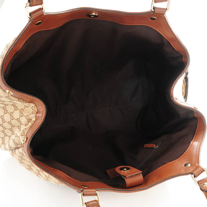 Gucci Monogram Large Sukey Tote Brown 5 of 7