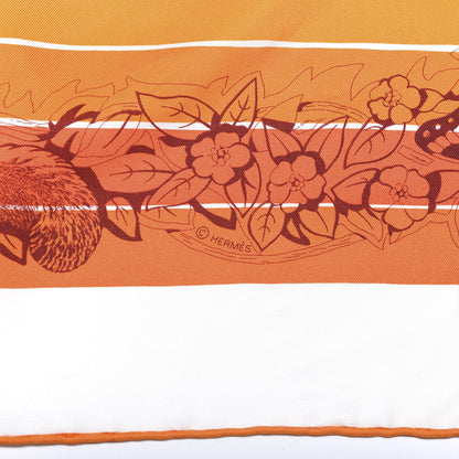 Hermes Silk Carre Jungle Love Rainbow Scarf 90 3 of 4