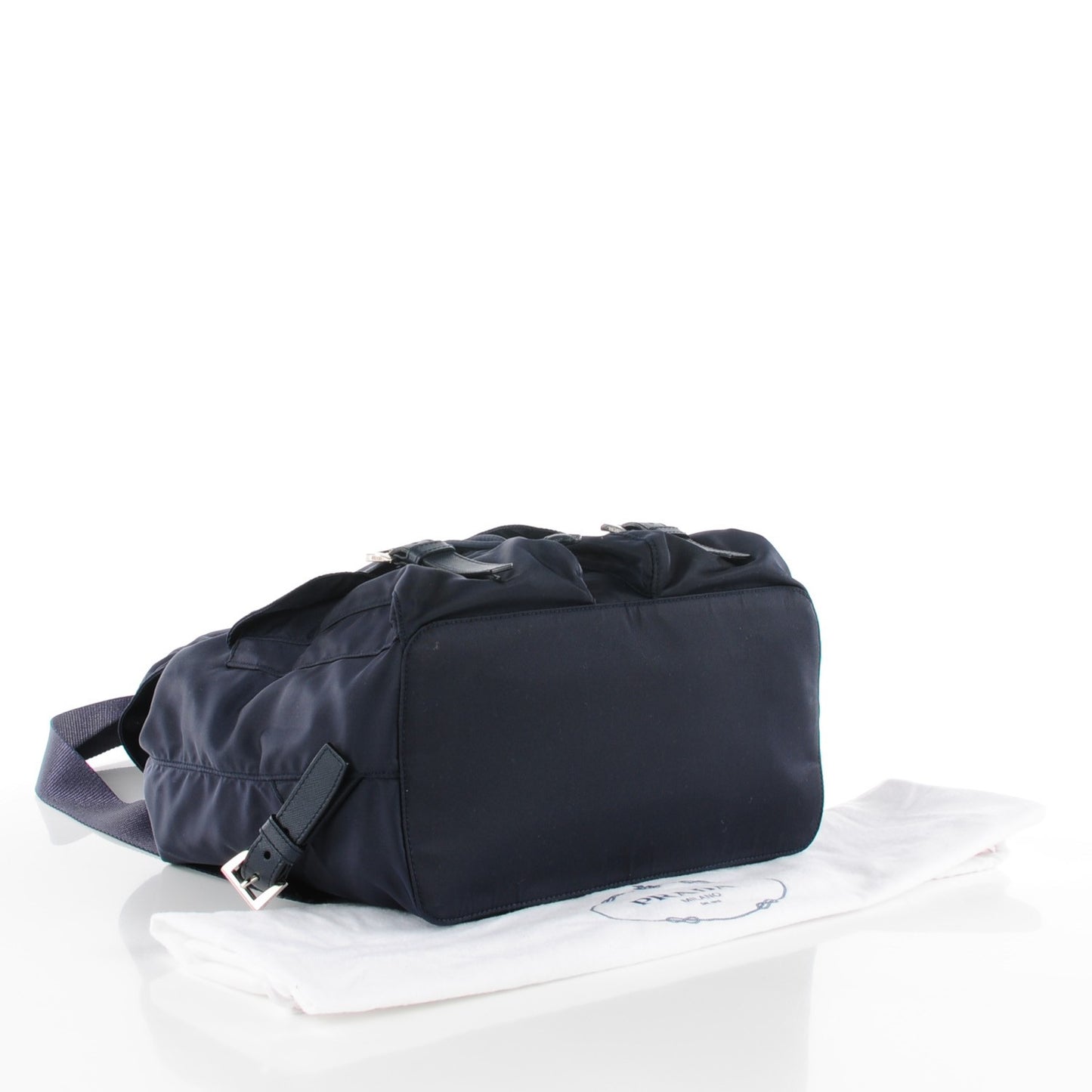 Tessuto Nylon Medium Backpack Blue
