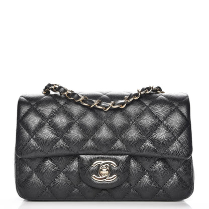 Chanel Caviar Quilted Mini Rectangular Flap Black 1 of 8