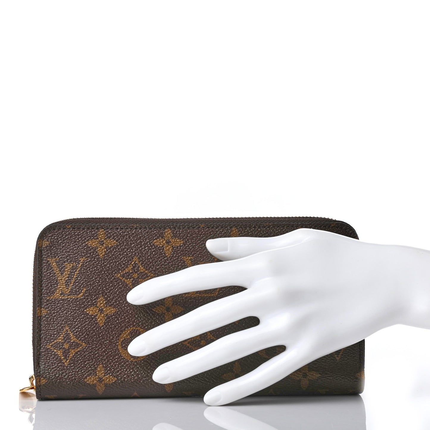 Monogram Zippy Wallet Coquelicot