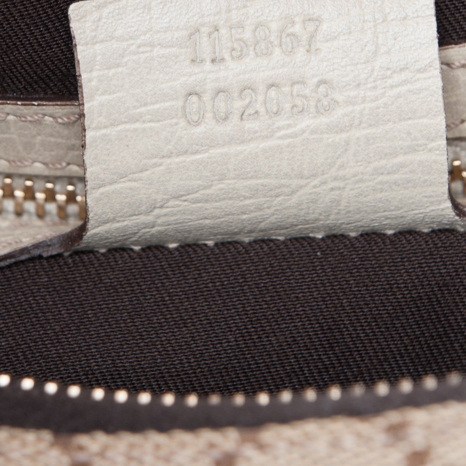 Gucci Monogram Medium Horsebit Chain Hobo Off White 7 of 7