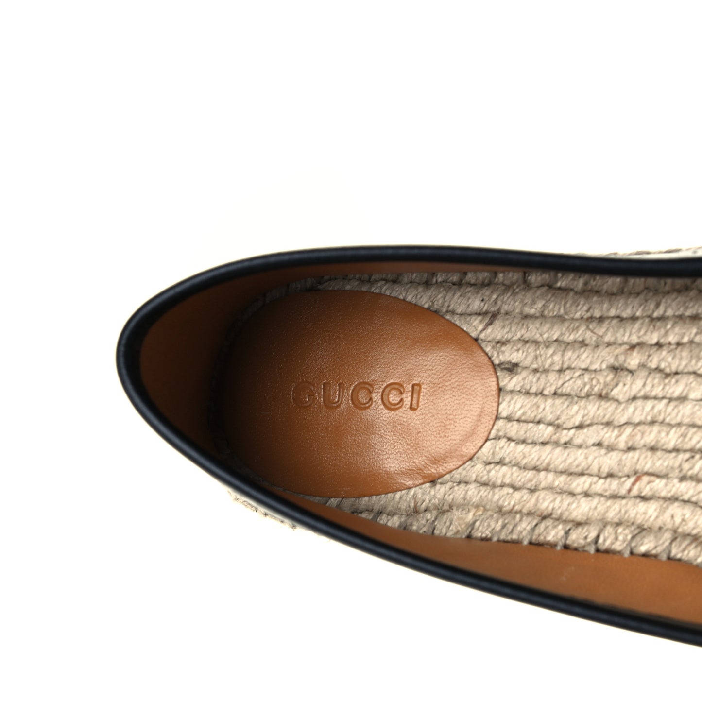 Microguccissima Signature Espadrilles 38.5 Black