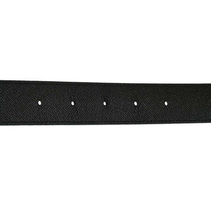 Louis Vuitton Calfskin Monogram 30mm LV Initiales Reversible Belt 85 34 Black 5 of 8