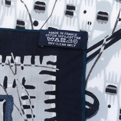 Hermes Cotton Scarf 100 3 of 4