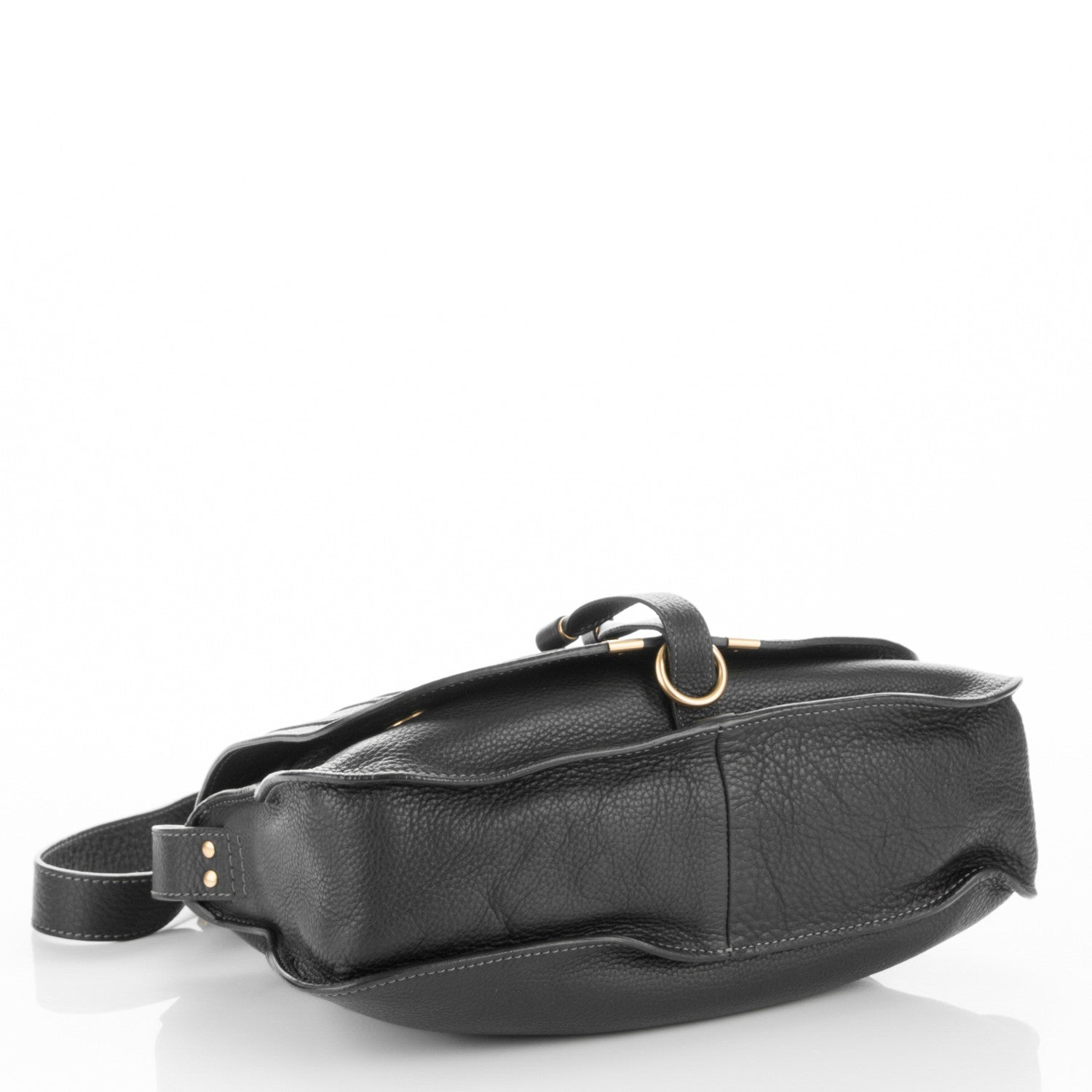 Chloe Calfskin Medium Marcie Top Handle Bag Black 4 of 6