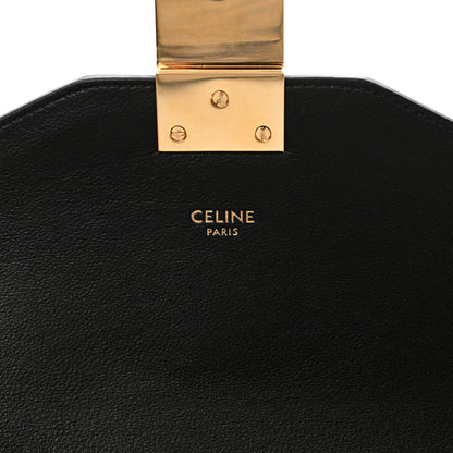 Celine Shiny Calfskin Medium C Bag Black 6 of 14