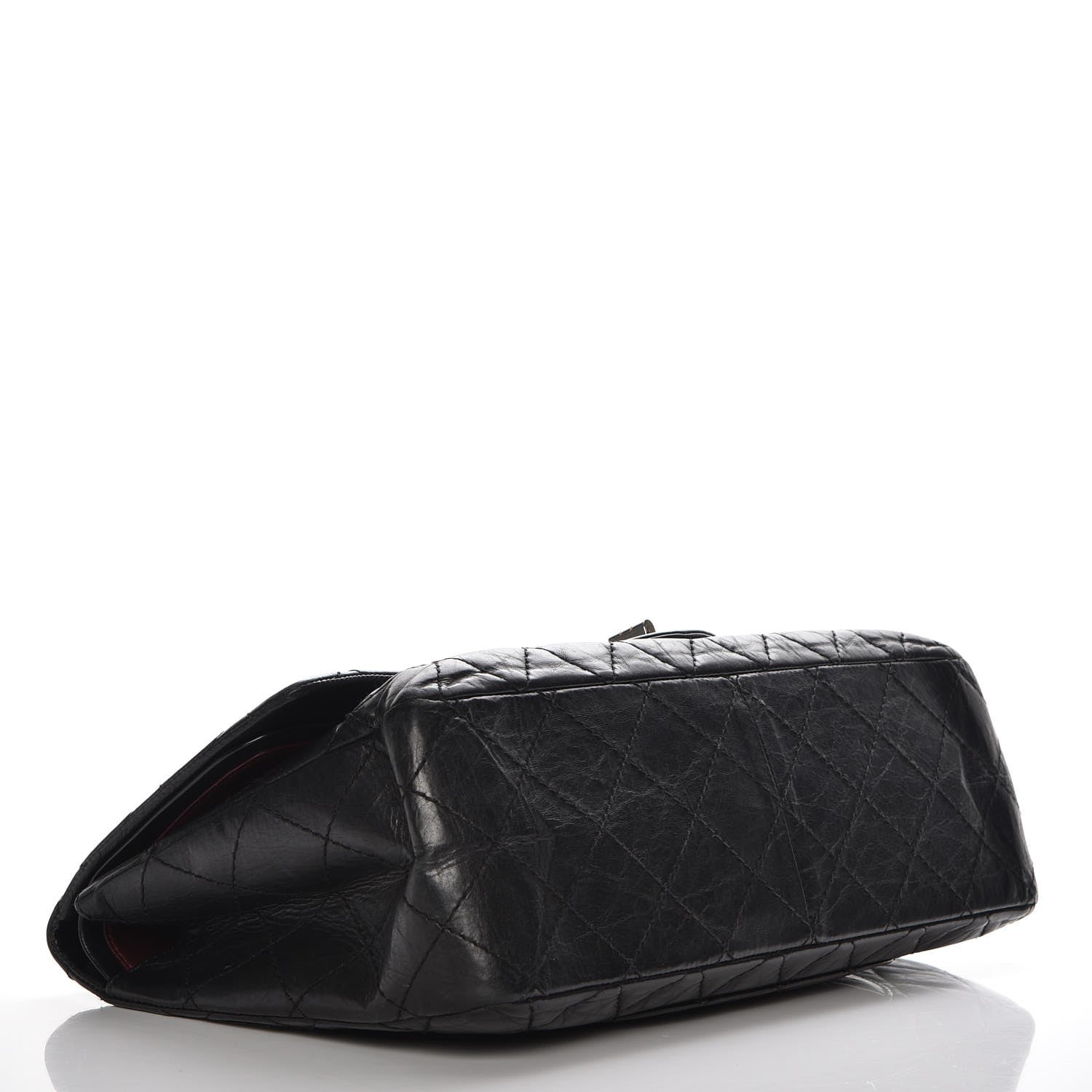 Chanel Aged Calfskin Quilted 2.55 Reissue 227 Flap Black 4 of 7
