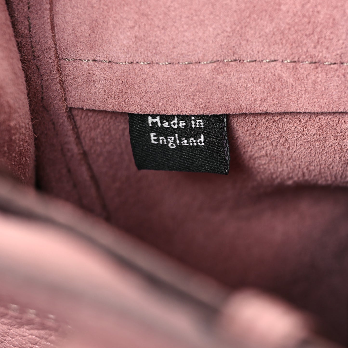 Glossy Goatskin Bayswater Dark Blush