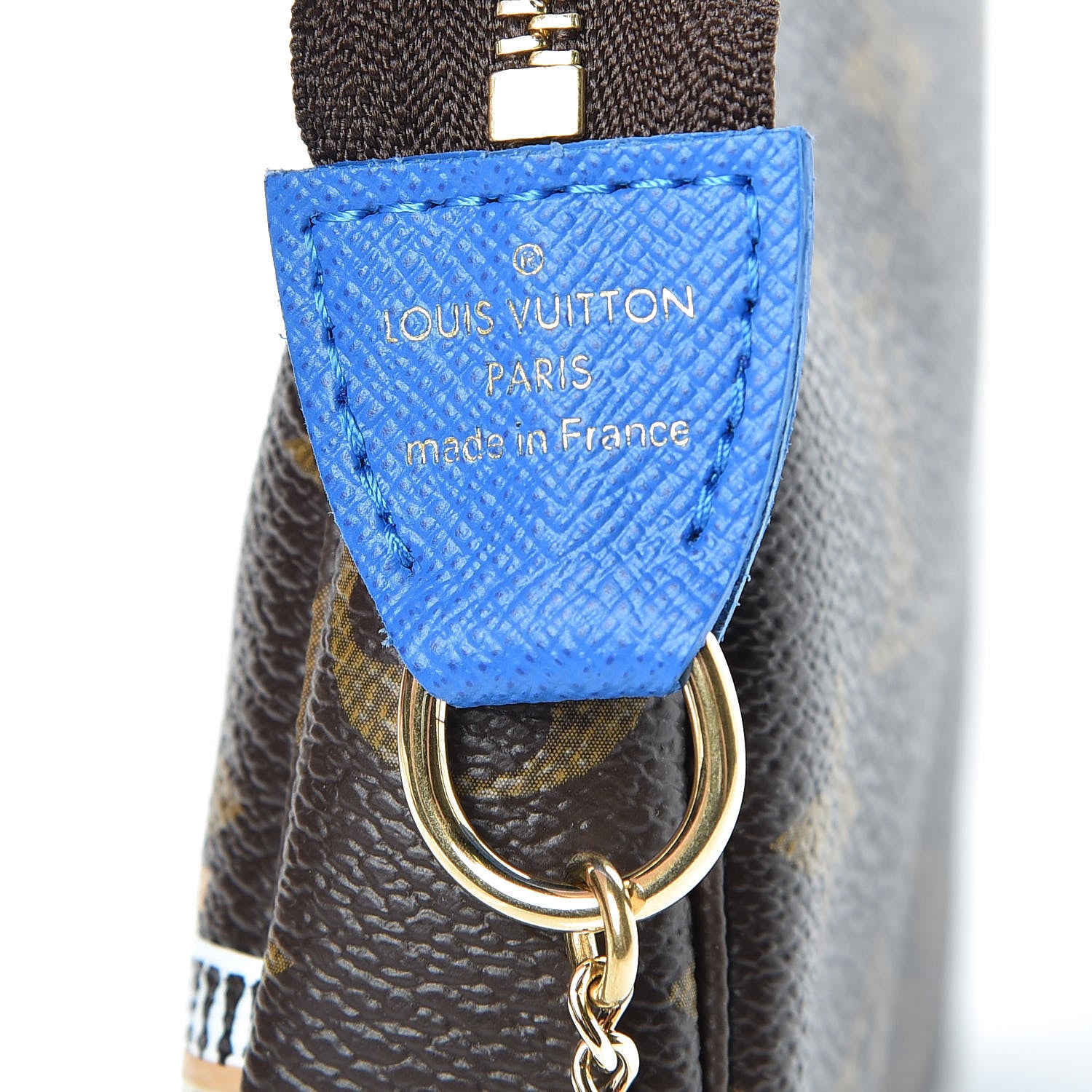 Louis Vuitton Monogram 2019 Christmas Animation Mini Venice Pochette Accessories Blue 6 of 8