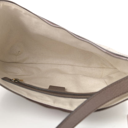 Gucci GG Supreme Monogram Web Small Ophidia Half Moon Hobo Brown 5 of 10