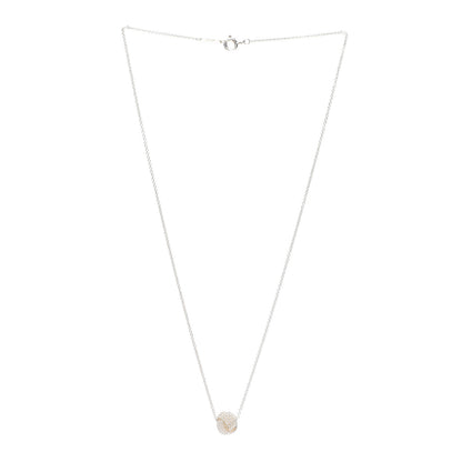 Tiffany Sterling Silver Twist Knot Pendant Necklace 3 of 5