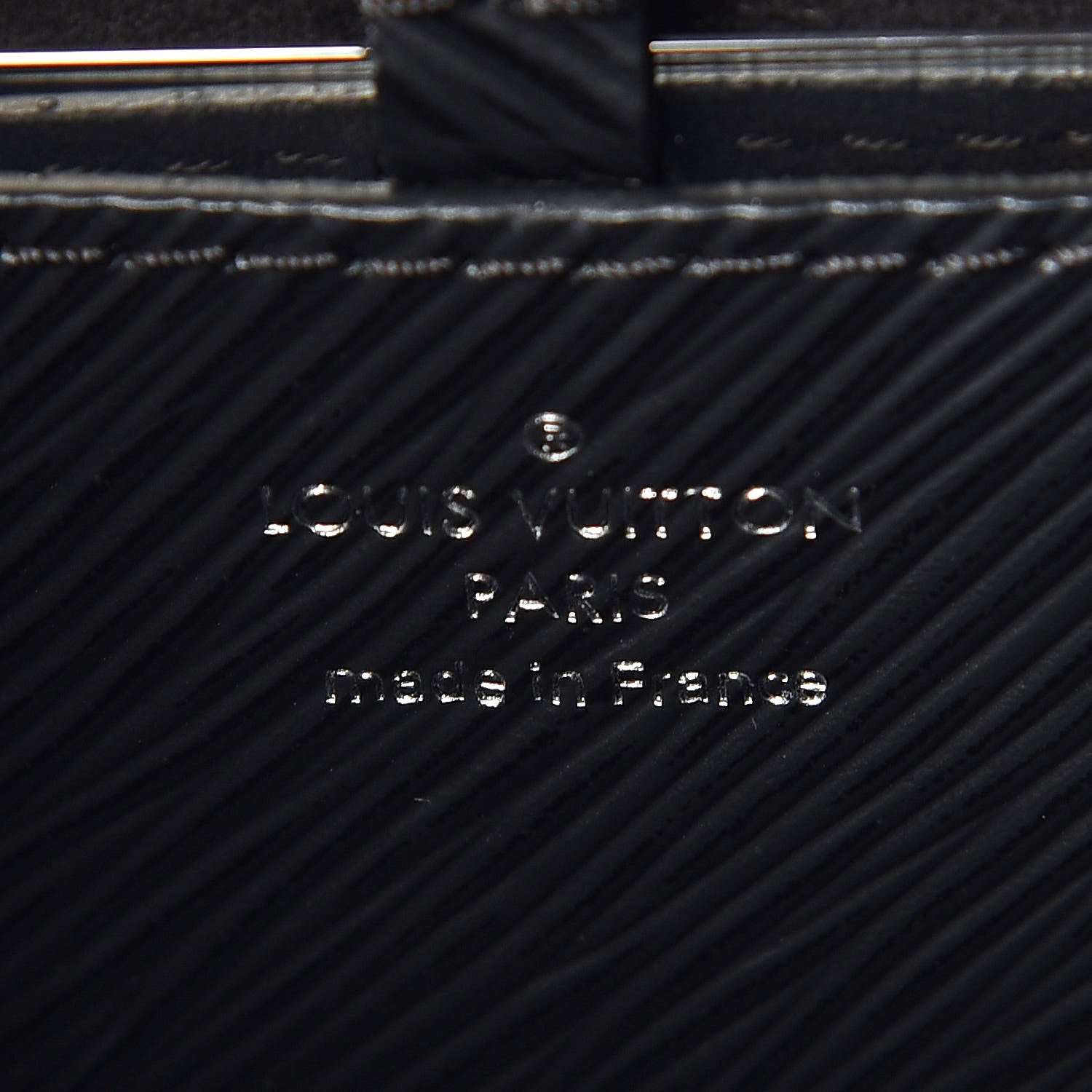 Louis Vuitton Epi Twist Shoulder Bag MM Black 8 of 9