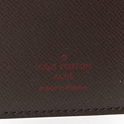 Louis Vuitton Damier Ebene Pocket Agenda Cover 6 of 7