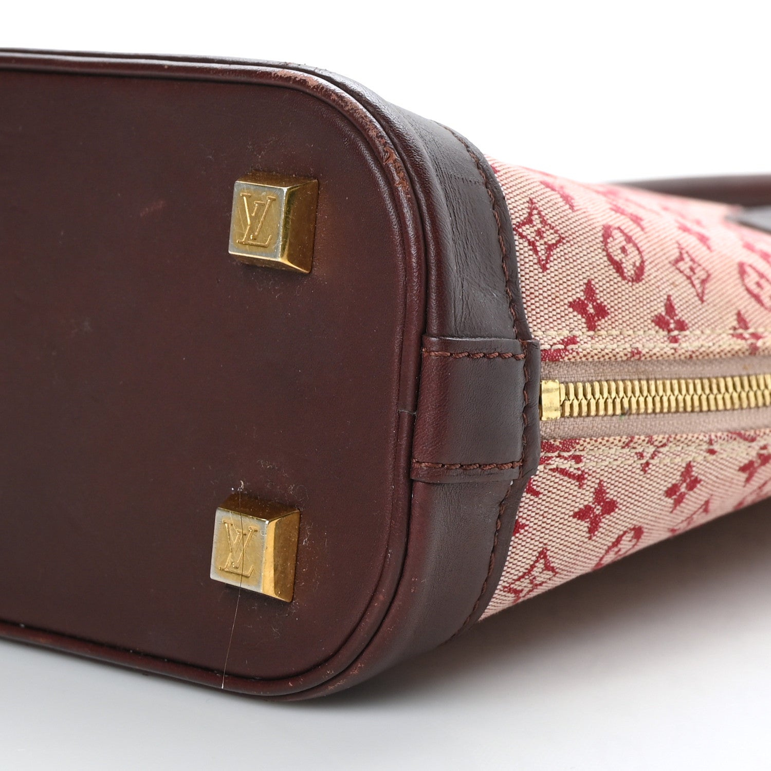 Louis Vuitton Mini Monogram Alma Haut Cherry 8 of 9