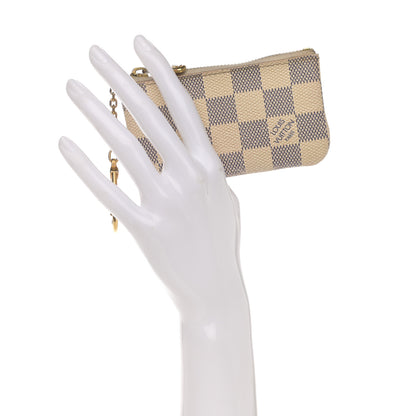 Louis Vuitton Damier Azur Key Pouch 2 of 8