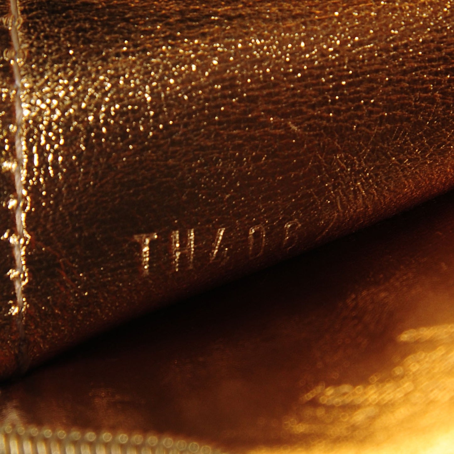 Monogram Miroir Heart Coin Purse Gold