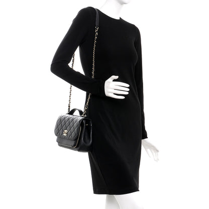 Chanel Caviar Quilted Medium Business Affinity Flap Black 2 of 8