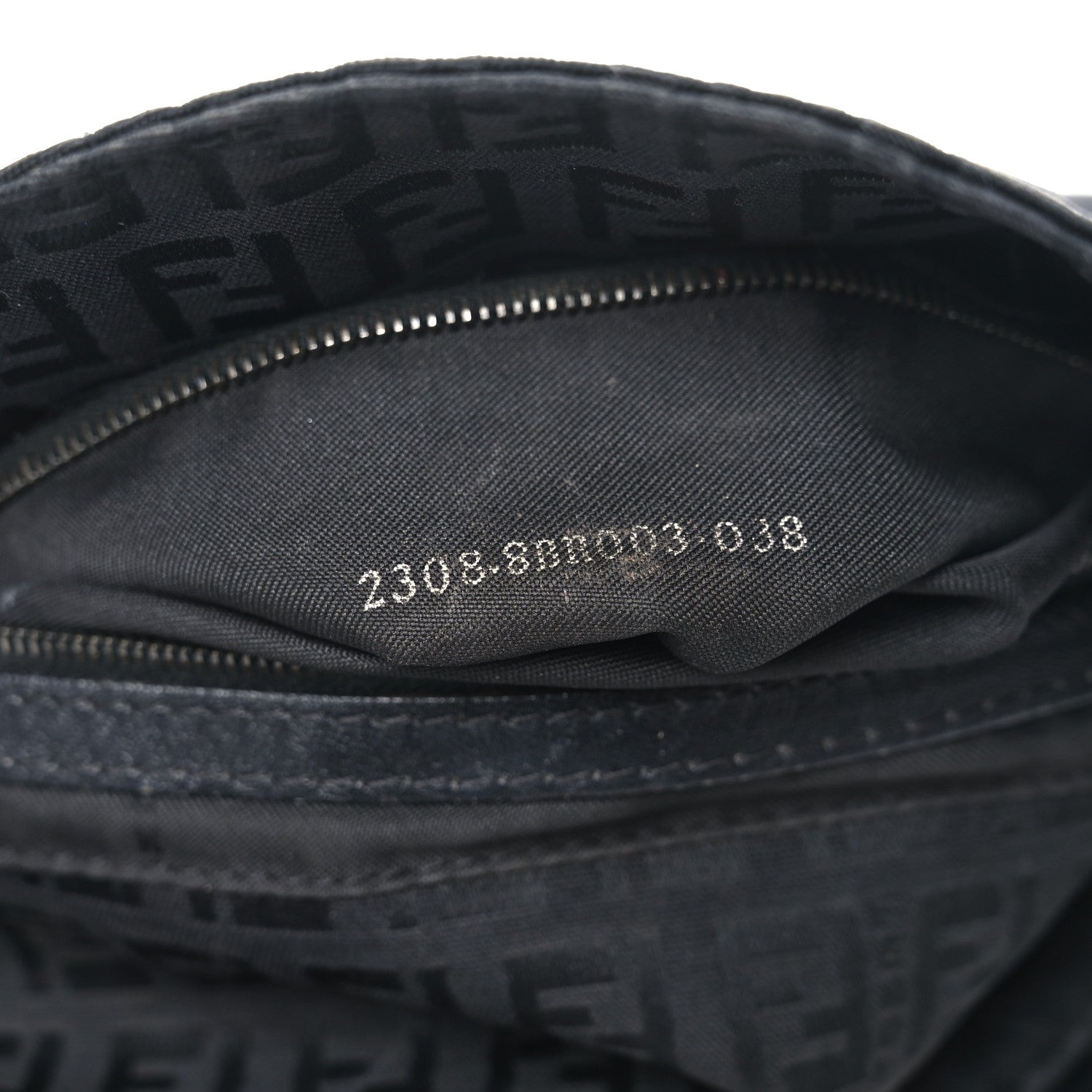 Fendi Zucchino Baguette Black 7 of 11