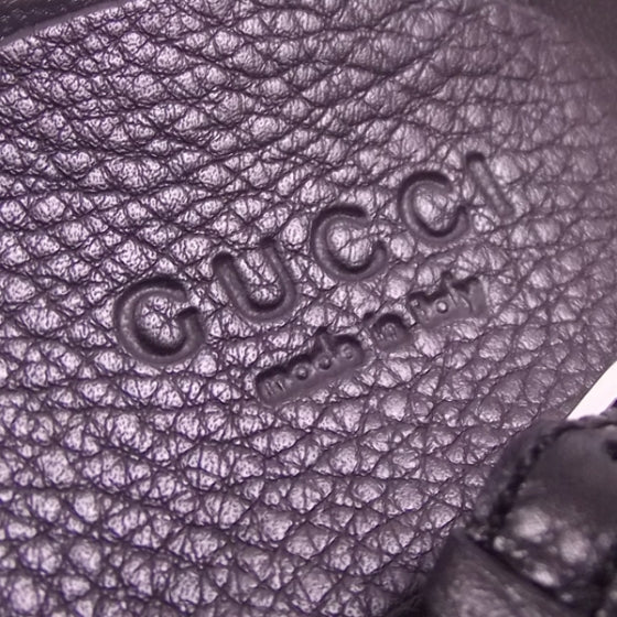 Gucci Leather Icon T Strap Heels 38.5 7 of 8