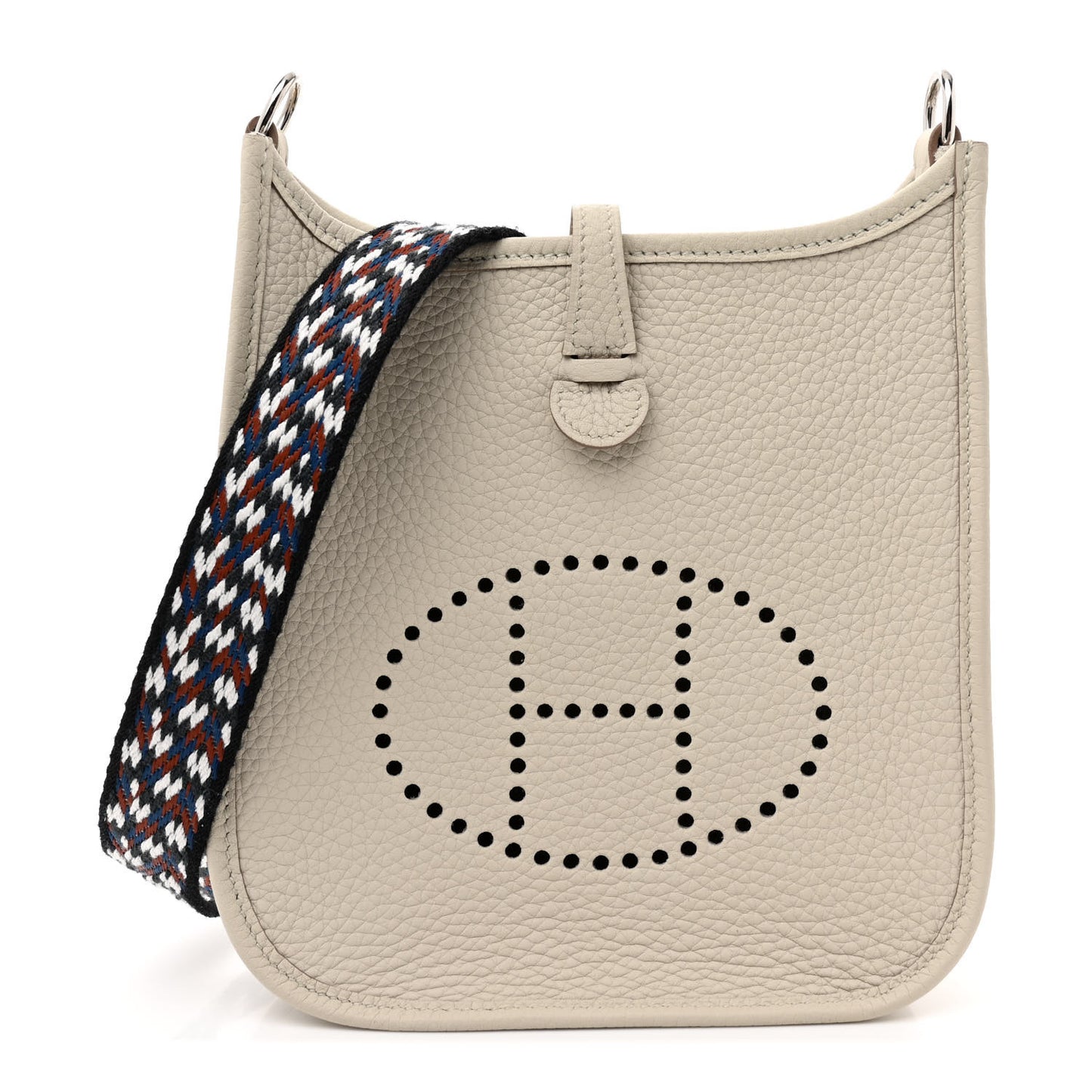 Taurillon Clemence Zigzag Evelyne TPM Beton Black White Deep Bleu